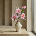 Lyserød Magnolia Gren – Evighedsblomster i Vase