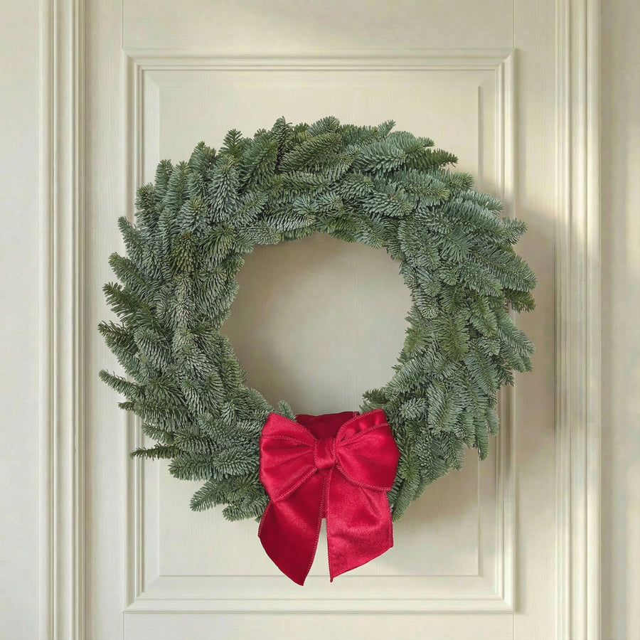 Friskklippet Festlig Julekrans – Nobilis Gran